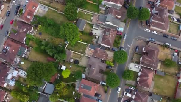 Gorgeous Aerial Footage High Angle Drone View Cityscape Landscape England — Stockvideo