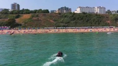 Muhteşem Hava Görüntüleri Yüksek Açılı Drone 'un Şehir Manzarası ve İngiltere' nin Manzarası Büyük Britanya İHA 'sının