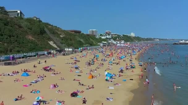 Atemberaubende Luftaufnahmen Hochwinkel Drohnen Ansicht Von Stadtbild Und Landschaft Von — Stockvideo