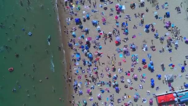 Imágenes Aéreas Alto Ángulo Vista Drone Del Paisaje Urbano Paisaje — Vídeo de stock