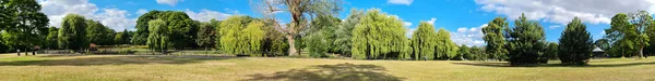 Gorgeous View Local Public Park Luton England — стокове фото