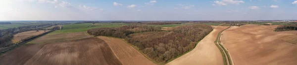 Вид Великолепную Англию Великобританию Высоты Птичьего Полета — стоковое фото