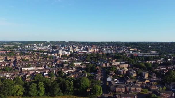 Images Aériennes Par Drone Vue Aérienne Londres Luton City England — Video