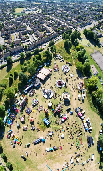 İngiltere 'nin Yüksek Açı Panoramik Hava Görüntüsü Büyük Britanya