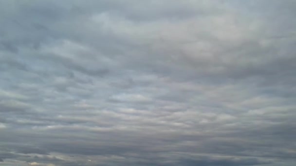 Mooie Hoge Hoekhoogte 360 Graden Uitzicht Bewegende Wolken — Stockvideo