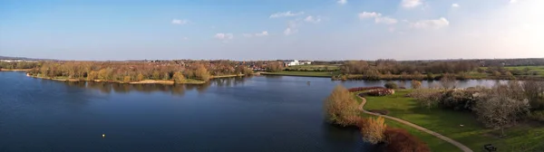 Most Beautiful Aerial Panoramic Footage High Angle View England Great — Fotografia de Stock