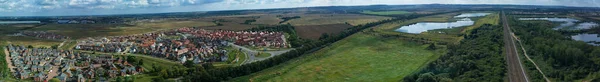 Most Beautiful Aerial Panoramic Footage High Angle View England Great —  Fotos de Stock