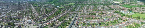 Most Beautiful Aerial Panoramic Footage High Angle View England Great — Stockfoto