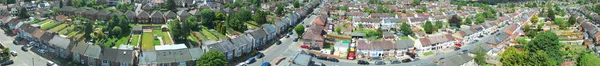 Most Beautiful Aerial Panoramic Footage High Angle View England Great — Stockfoto