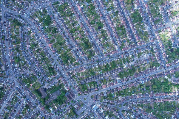 High Angle Drone View Luton City Center Railway Station Luton — Photo