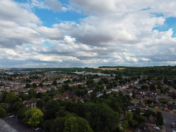 Aerial Footage Drone High Angle View London Luton City England — Stock fotografie