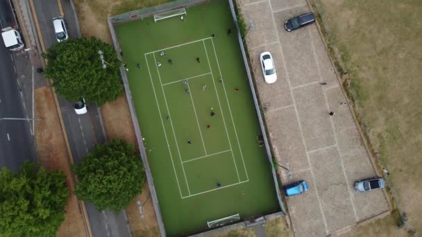 Aerial View Playground Luton England — Wideo stockowe