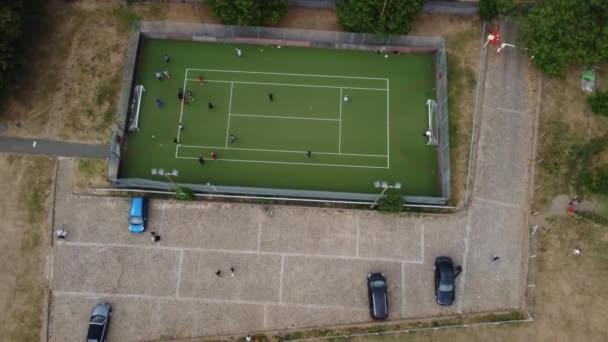 Aerial View Playground Luton England — Stock videók