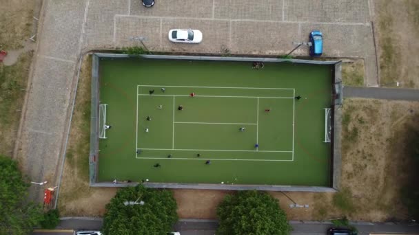 Aerial View Playground Luton England — Stockvideo