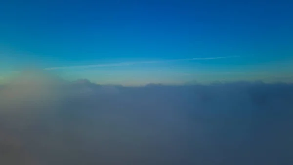 Dramatic Sky Moving Clouds Luton Town England British City — Stock Photo, Image