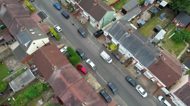 Beautiful Aerial Footage City Centre Luton Town England Great Britain — Video Stock