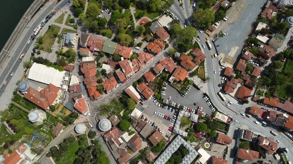 Istanbul City Residential Houses High Angle View Done Drone Camera — Stock Photo, Image