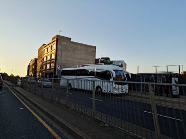 Düşük Açı Şehir Merkezi Luton Görünümü 