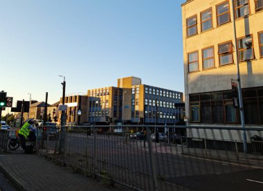 Düşük Açı Şehir Merkezi Luton Görünümü 