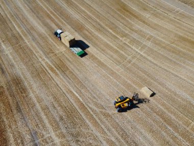 An aerial view of British Agricultural Farms