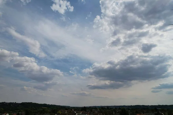 Драматические Облака Небо Данстебле Англия — стоковое фото