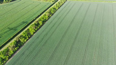 Aerial View of Countryside Landscape of England Fimi 