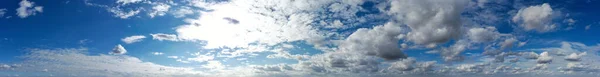 Самый Красивый Панорамный Вид Облака Воздуха Утром — стоковое фото