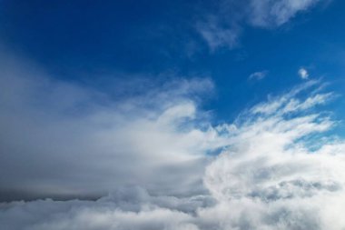 Most Beautiful Aerial View of Clouds in the Morning, Above the Clouds Morning and Sunrise