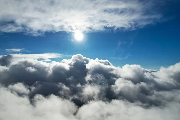 Most Beautiful Aerial View Clouds Morning Clouds Morning Sunrise — Stock Photo, Image