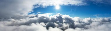 Most Beautiful Aerial View of Clouds in the Morning, Above the Clouds Morning and Sunrise