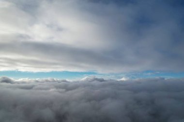 Most Beautiful Aerial View of Clouds in the Morning, Above the Clouds Morning and Sunrise