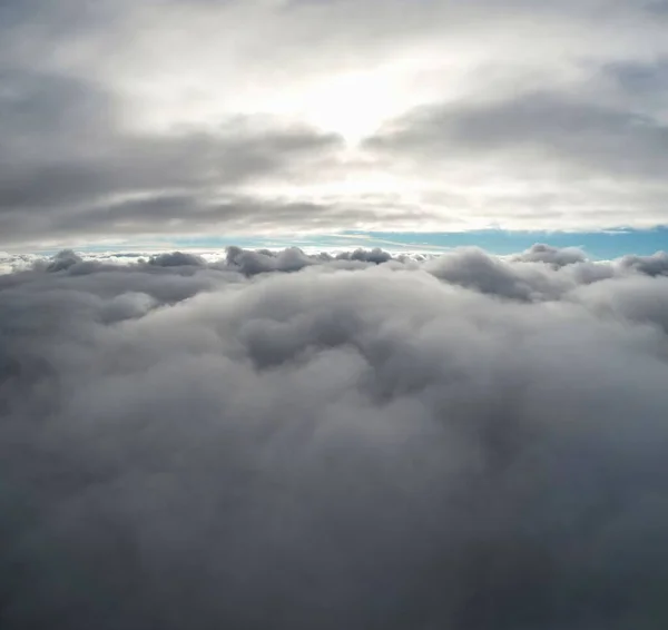 Most Beautiful Aerial View Clouds Morning Clouds Morning Sunrise — Photo