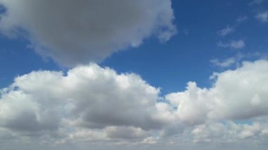 Most Beautiful Aerial View of Dramatic Clouds in the Morning, 