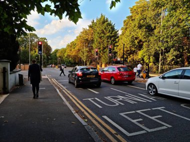Beautiful View of Central Railway Station and City Centre of Luton England, Luton railway station is located in the town centre and Shopping Mall of Luton,  The Image Captured on 20-8-2022