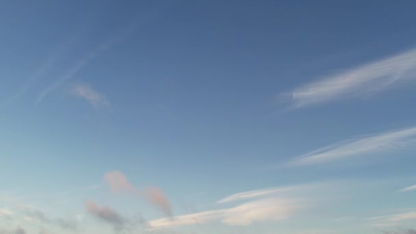 Сцена Заката Над Английским Городом Лютон — стоковое видео