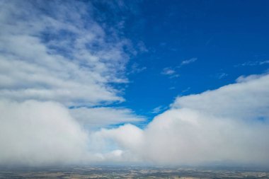 Most Beautiful Aerial View of Clouds over England