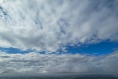 Most Beautiful Aerial View of Clouds over England