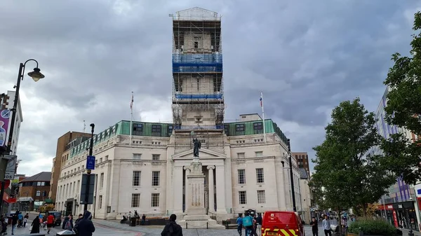 Beautiful View Central Railway Station City Centre Luton England Luton — стоковое фото