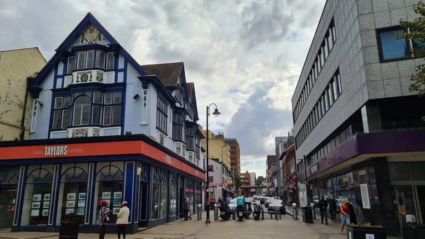 Beautiful View Central Railway Station City Centre Luton England Luton — Stock Photo, Image