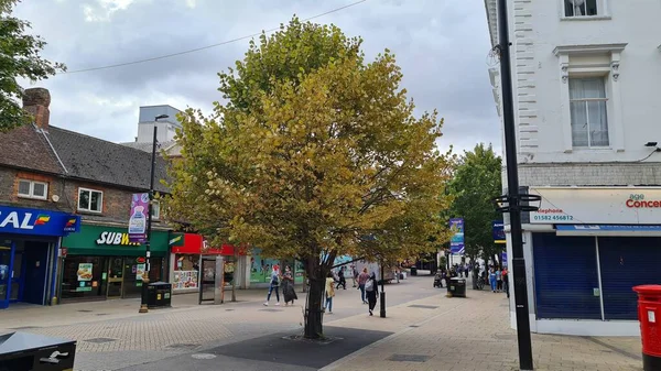 Beautiful View Central Railway Station City Centre Luton England Luton — Foto de Stock