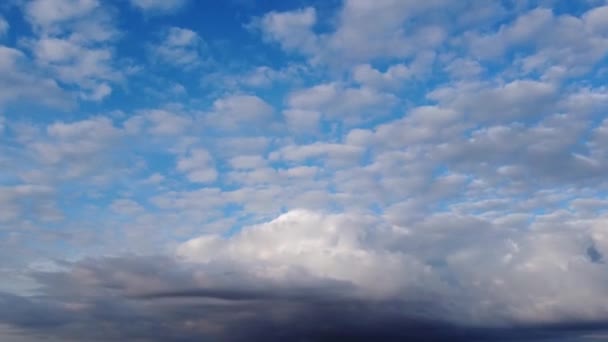 Time Lapse Beelden Van Mooie Wolken Stad — Stockvideo