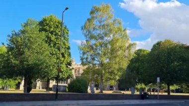 Editorial Use Unreleased Video Clip of City Center of Luton Town of England Great Britain,  This footage was captured on 20th of July 2022. It is famous for Central Railway Station of Luton City, Shopping Mall, Restaurants, Bedfordshire University, 