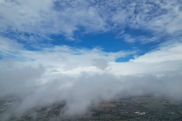 Beautiful Dramatic Clouds British City — Foto de Stock