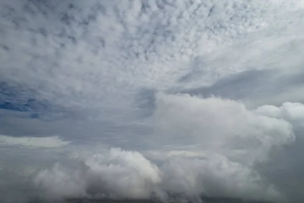 Beautiful Dramatic Clouds British City — Foto de Stock