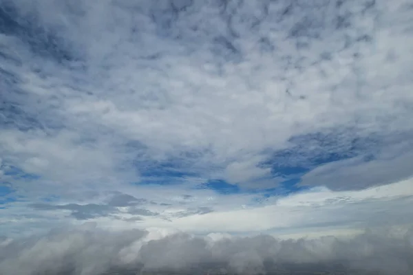 Beautiful Dramatic Clouds British City — Stok Foto