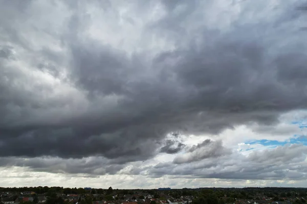 Beautiful Dramatic Clouds British City — Stockfoto