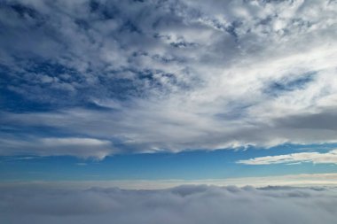 Beautiful and Dramatic Clouds over British City