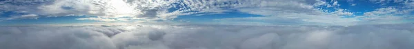 Beautiful Dramatic Clouds British City — Stock Photo, Image