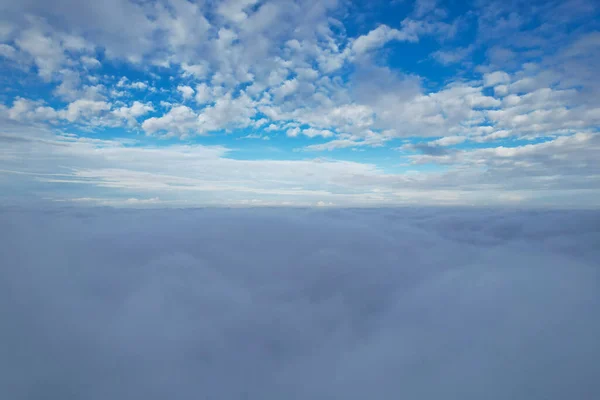 Beautiful Dramatic Clouds British City — стоковое фото