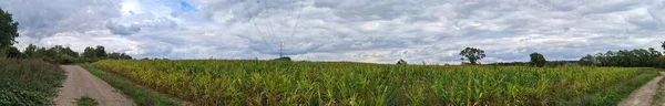 Luchtfoto Van British Countryside Village Barton Clay Bedfordshire Nabij Luton — Stockfoto